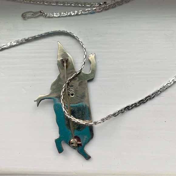Sterling figure pendant - Picture 9 of 11